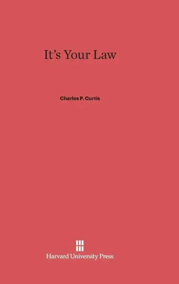 Cover of It's Your Law