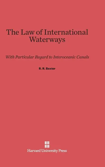 Cover of The Law of International Waterways