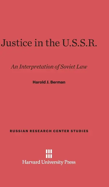 Cover of Justice in the U.S.S.R