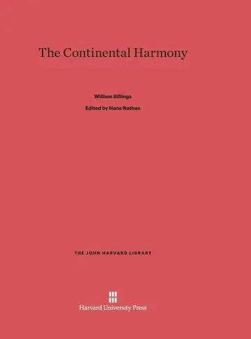 Cover of The Continental Harmony