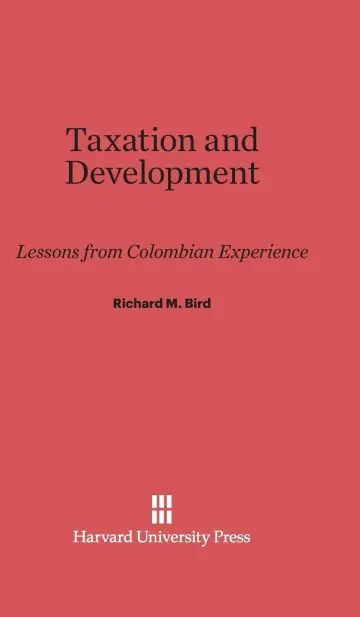 Cover of Taxation and Development