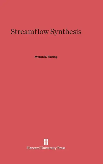 Cover of Streamflow Synthesis