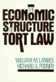 Cover of The Economic Structure of Tort Law