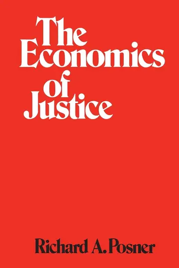 Cover of The Economics of Justice