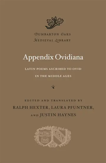 Cover of Appendix Ovidiana – Latin Poems Ascribed to Ovid in the Middle Ages