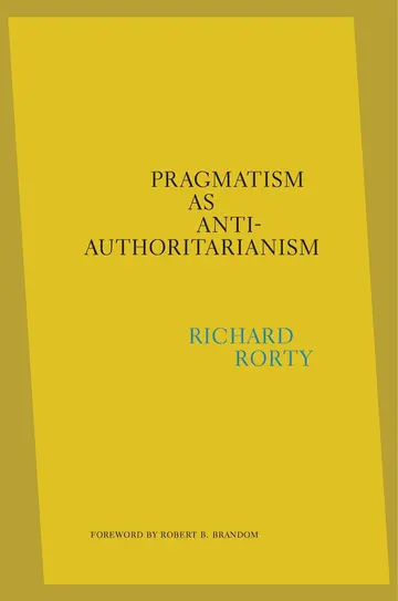 Cover of Pragmatism as Anti-Authoritarianism