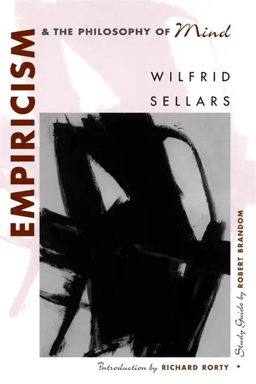 Cover of Empiricism and the Philosophy of Mind