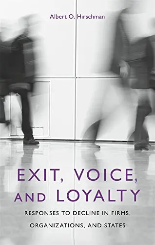 Cover of Exit, Voice, and Loyalty