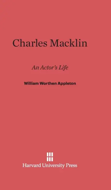 Cover of Charles Macklin
