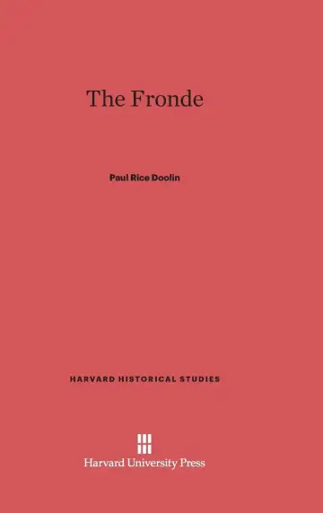 Cover of The Fronde