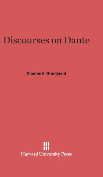 Cover of Discourses on Dante