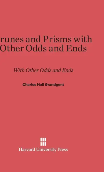 Cover of Prunes and Prisms