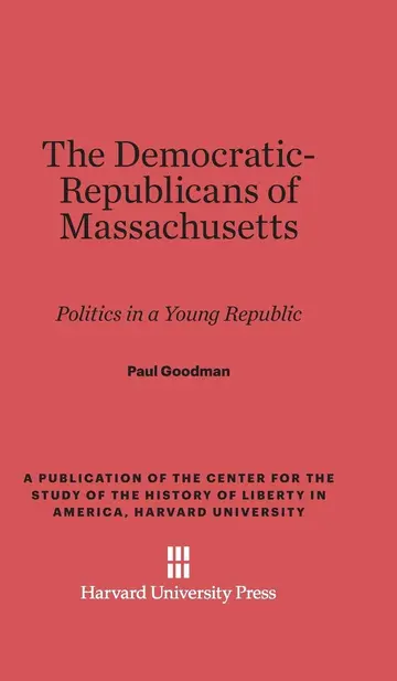 Cover of The Democratic-Republicans of Massachusetts