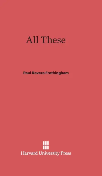 Cover of All These