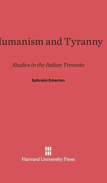 Cover of Humanism and Tyranny