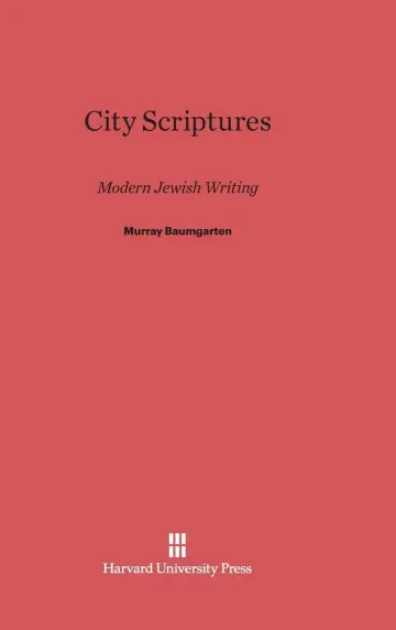 Cover of City Scriptures