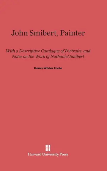 Cover of John Smibert, Painter