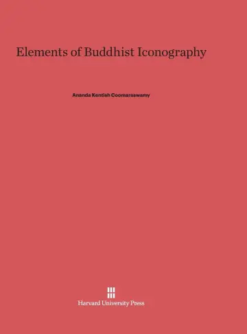 Cover of Elements of Buddhist Iconography