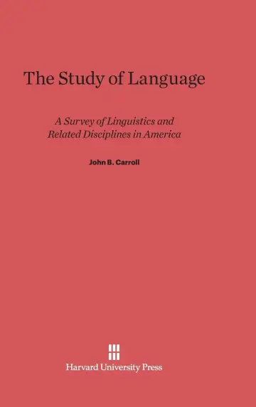 Cover of The Study of Language