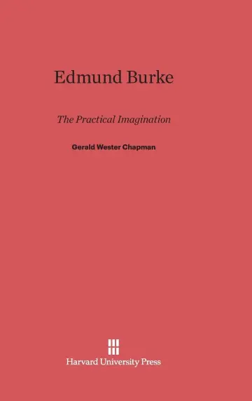 Cover of Edmund Burke