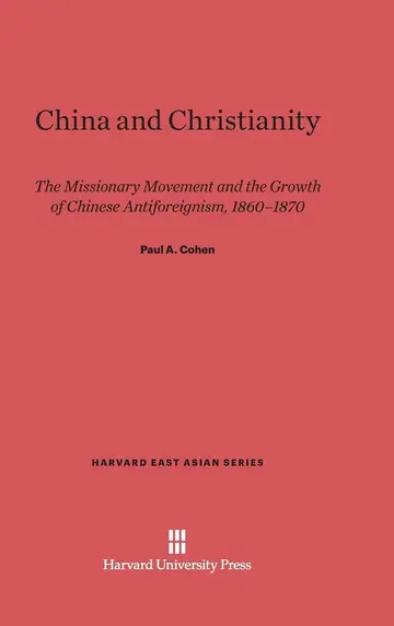 Cover of China and Christianity