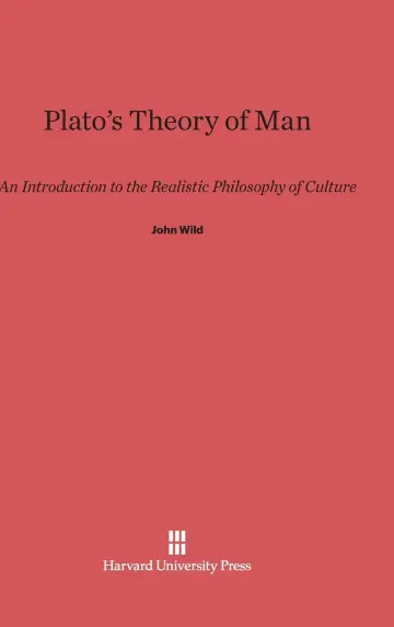 Cover of Plato's Theory of Man