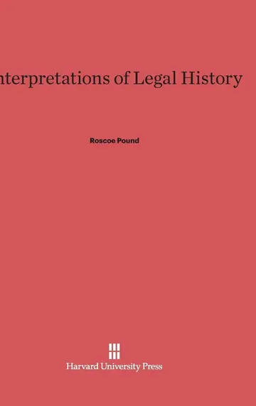 Cover of Interpretations of Legal History