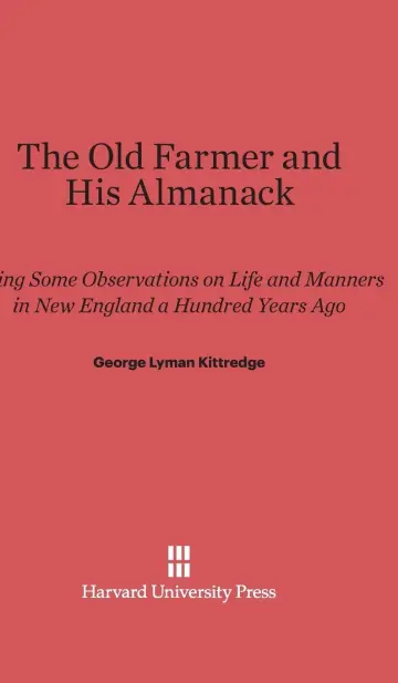 Cover of The Old Farmer and His Almanack