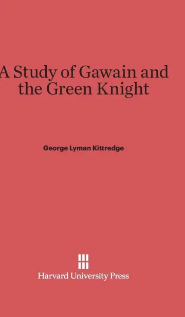 Cover of A Study of Gawain and the Green Knight