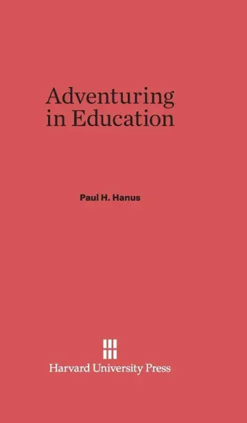 Cover of Adventuring in Education