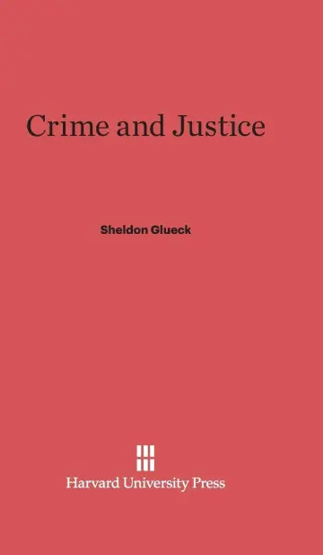 Cover of Crime and Justice