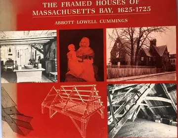 Cover of The Framed Houses of Massachusetts Bay, 1625–1725