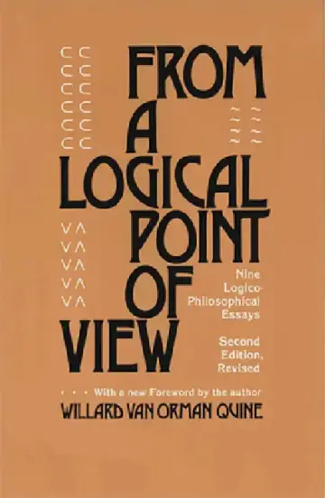 Cover of From a Logical Point of View