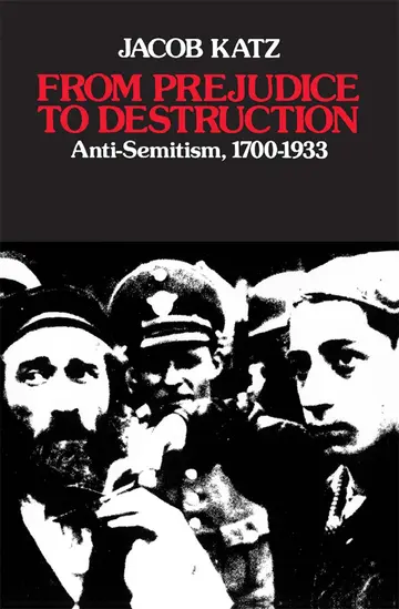 Cover of From Prejudice to Destruction