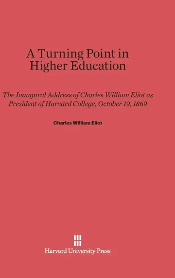 Cover of A Turning Point in Higher Education