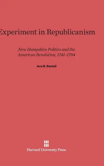 Cover of Experiment in Republicanism