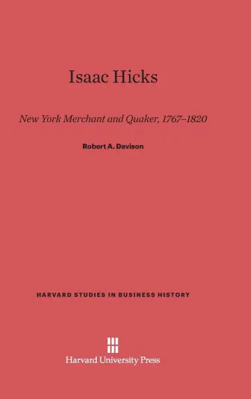 Cover of Isaac Hicks