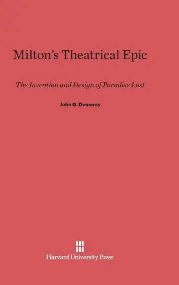 Cover of Milton's Theatrical Epic