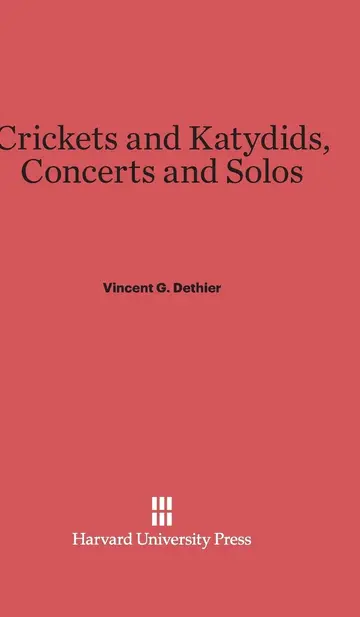 Cover of Crickets and Katydids, Concerts and Solos
