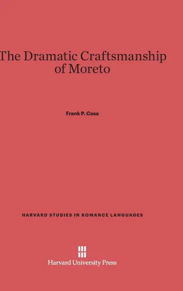 Cover of The Dramatic Craftsmanship of Moreto
