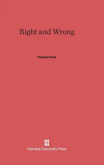 Cover of Right and Wrong