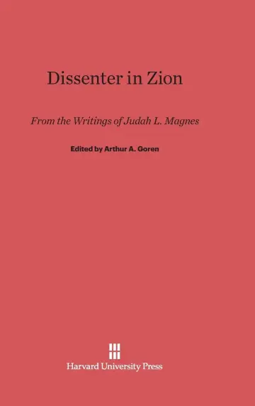 Cover of Dissenter in Zion