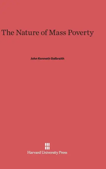Cover of The Nature of Mass Poverty