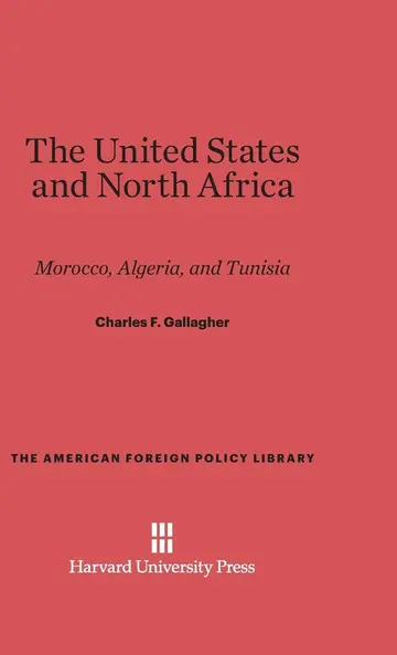 Cover of The United States and North Africa