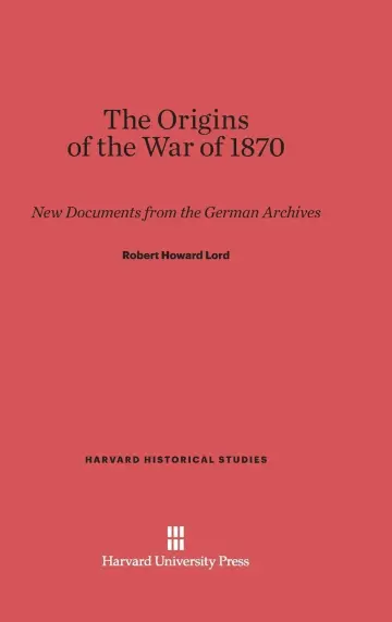 Cover of The Origins of the War of 1870