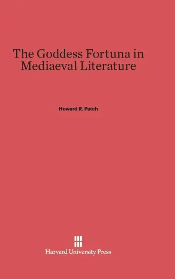 Cover of The Goddess Fortuna in Mediaeval Literature