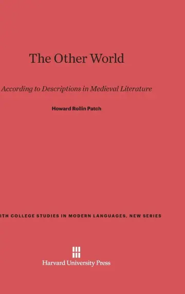 Cover of The Other World According to Descriptions in Medieval Literature