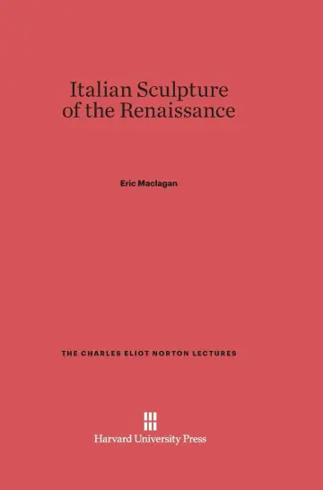 Cover of Italian Sculpture of the Renaissance