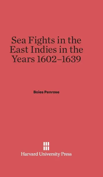 Cover of Sea Fights in the East Indies in the Years 1602-1939