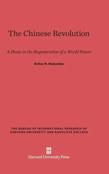 Cover of The Chinese Revolution